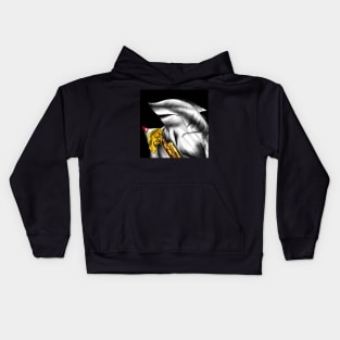 the kingdom of the shark Kids Hoodie